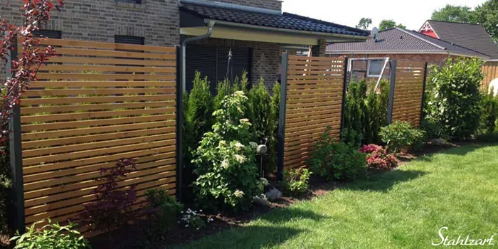 Spaliere Holz Sichtschutz Zäune Spalier Tür Garten Terrasse #1 