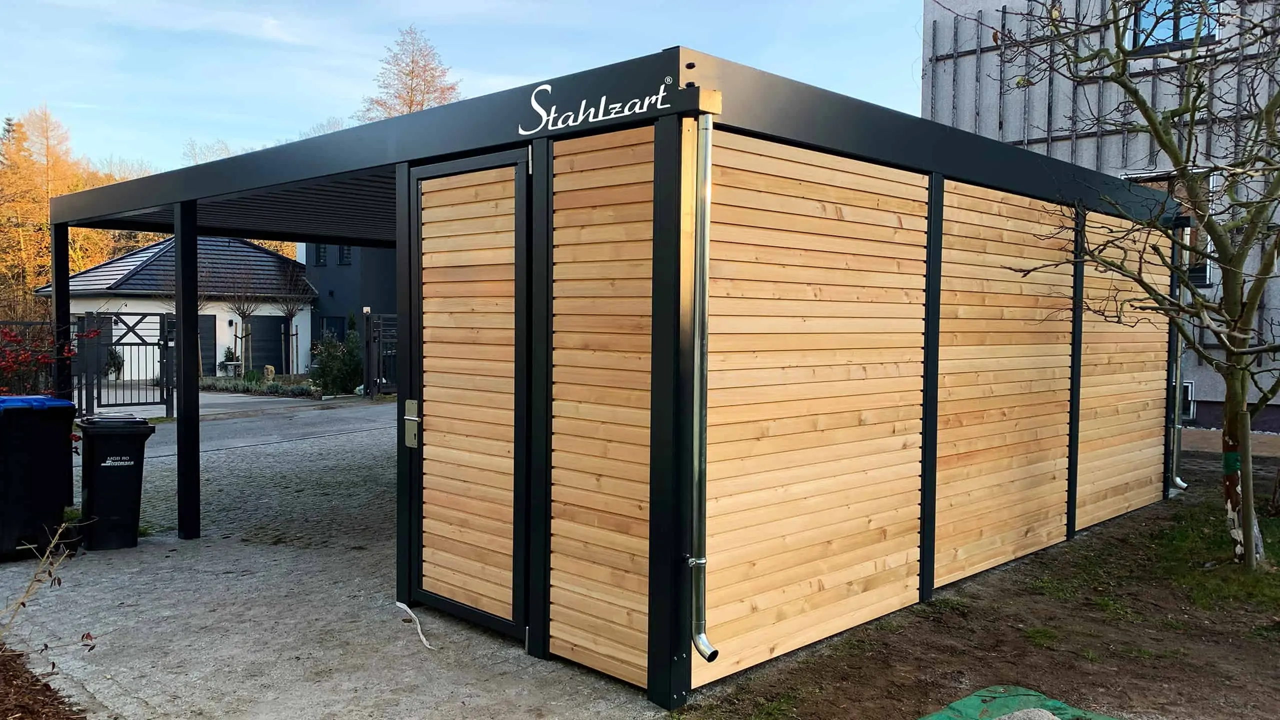 carport-holz-doppelcarport-mit-schuppen-metall-kaufen-abstellraum-bauen-flachdach-geraeteraum-stahl-kosten-modern-anthrazit-nach-mass-stahlzart carport-holz-doppelcarport-mit-schuppen-metall-kaufen-abstellraum-bauen-flachdach-geraeteraum-stahl-kosten-modern-anthrazit-nach-mass-stahlzart