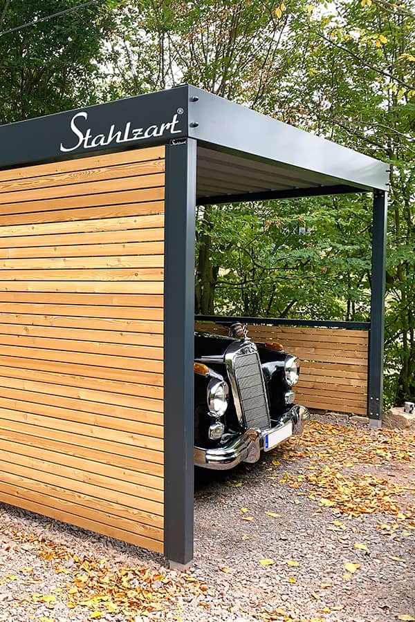 carport-metall-stahl-holz-mit-schuppen-abstellraum-metallcarport-stahlcarport-einzelcarport-anthrazitgrau-ral-7016-modern-verzinkt-in-sachsen-stahlzart