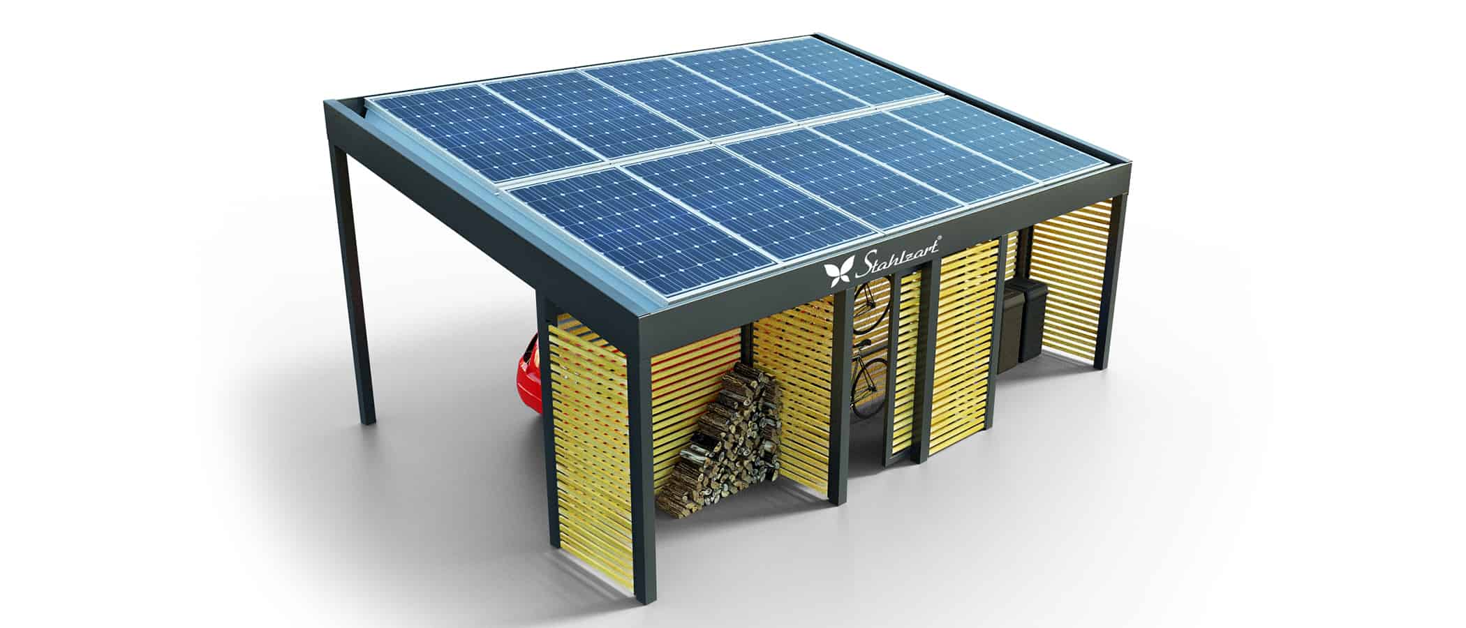 solar-carport-mit-schraegdach-solar-carports-e-fahrzeuge-pv-anlage-solarcarport-strom-solaranalge-e-auto-doppelcarport-holz-metall-mit-abstellraum-brennholz-fahrrad-muelltonnen-modern-stahlzart