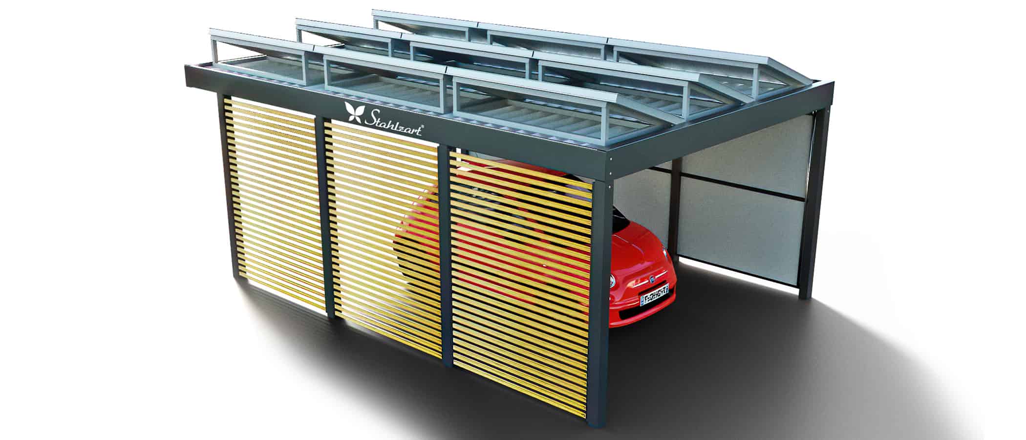 solar-carport-mit-flachdach-carports-pv-anlage-solaranlage-photovoltaik-garagen-garagendach-solarcarport-installation-seitenwand-solarmodulen-solarcarports-flaechen-e-auto-fiat-holz-metall-stahlzart