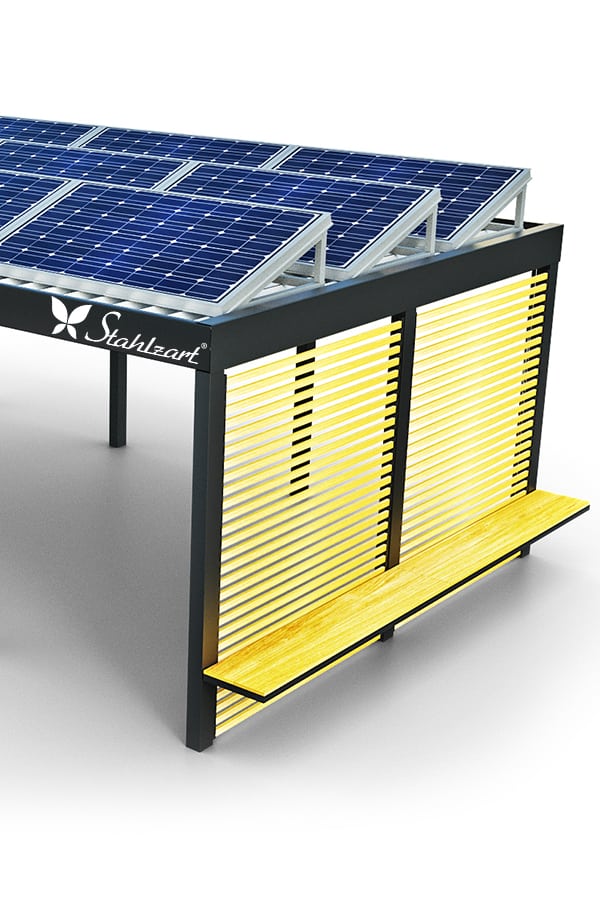 solar-carport-mit-flachdach-carports-pv-anlage-solaranlage-photovoltaik-garagen-garagendach-solarcarport-installation-solarmodulen-solarcarports-flaechen-dach-e-auto-holz-laerche-sitzbank-stahlzart