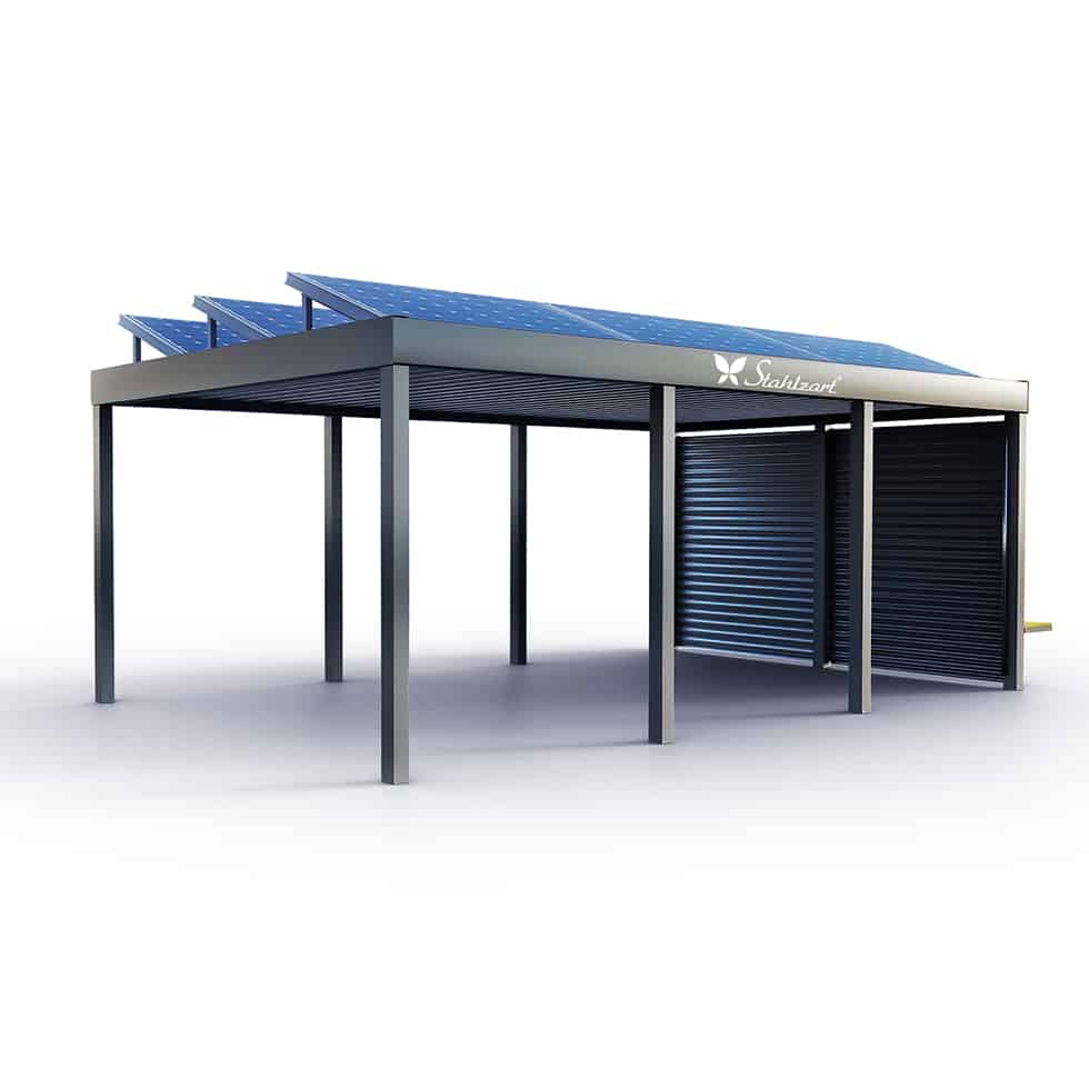 solar-carport-mit-flachdach-carports-pv-anlage-solaranlage-photovoltaik-garagen-garagendach-solarcarport-installation-solarmodulen-solarcarports-flaechen-dach-e-auto-loesungen-design-stahlzart