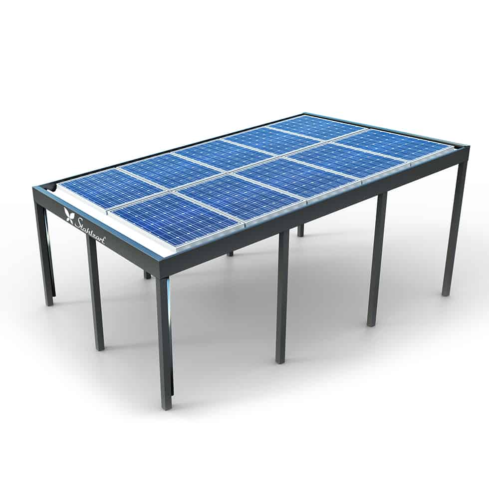 solar-carport-mit-pultdach-carports-solarcarport-pultdach-carportdach-design-strom-angebot-photovoltaikanlage-module-solardach-dachflaeche-metall-stahl-doppelcarport-offen-anthrazit-stahlzart