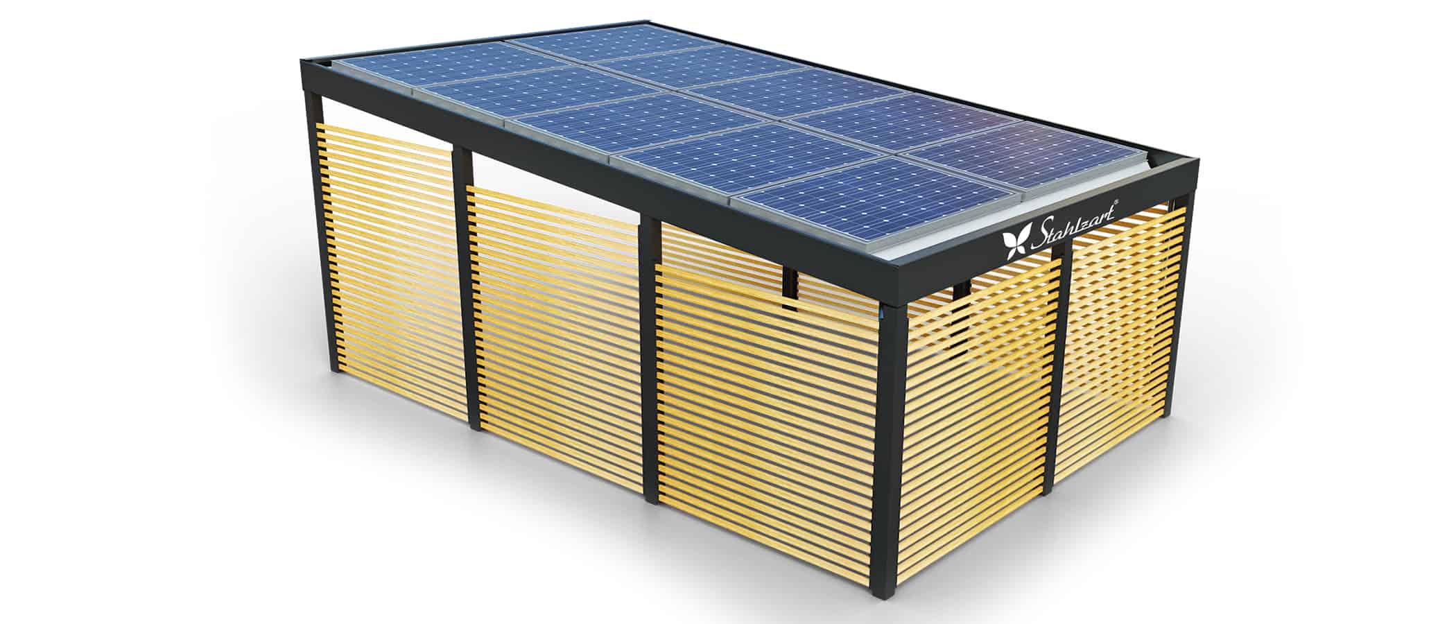 solar-carport-mit-pultdach-carports-solarcarport-pultdach-carportdach-design-strom-angebot-photovoltaikanlage-module-solardach-dachflaeche-metall-stahl-holz-verkleidung-blickdurchlaessig-stahlzart