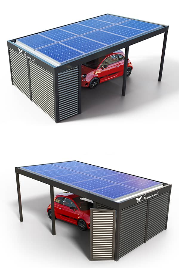 solar-carport-mit-pultdach-carports-solarcarport-pultdach-carportdach-design-strom-angebot-photovoltaikanlage-module-solardach-dachflaeche-metall-stahl-stahlcarport-geraeteraum-tuer-stahlzart