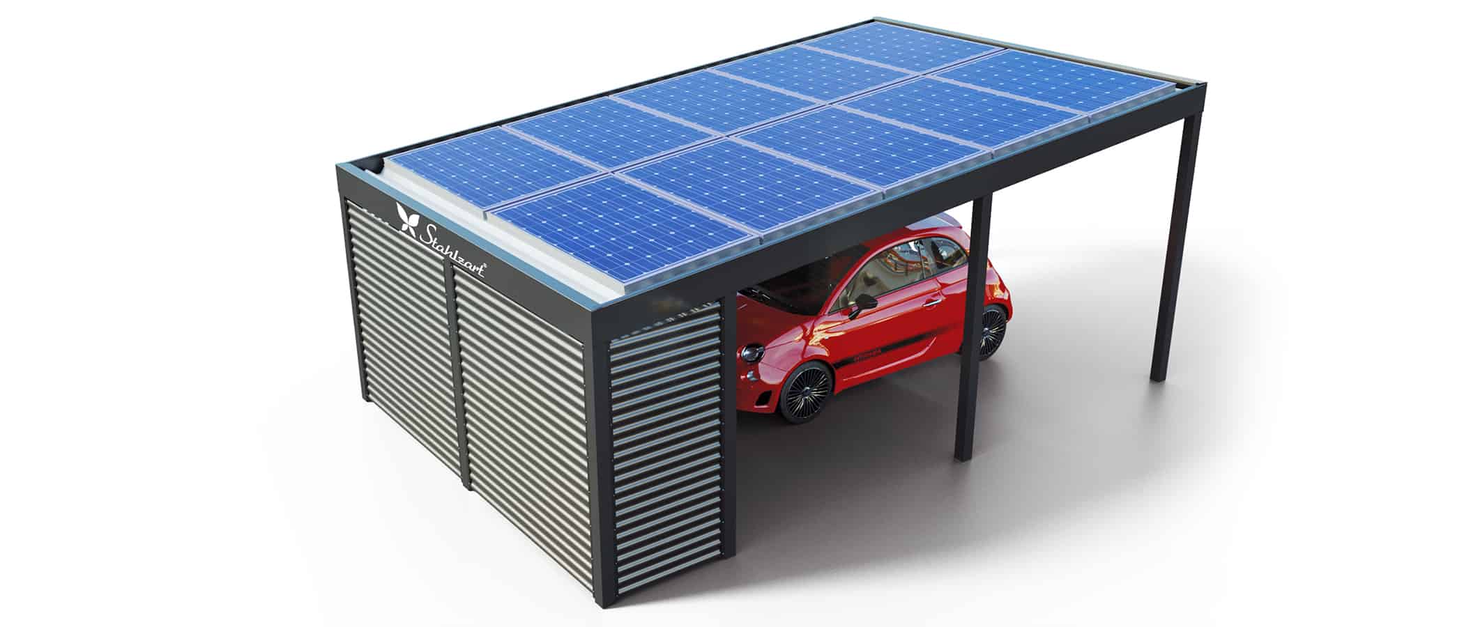 solar-carport-mit-pultdach-carports-solarcarport-pultdach-carportdach-design-strom-angebot-photovoltaikanlage-module-solardach-dachflaeche-metall-stahl-stahlcarport-schuppen-stahlzart