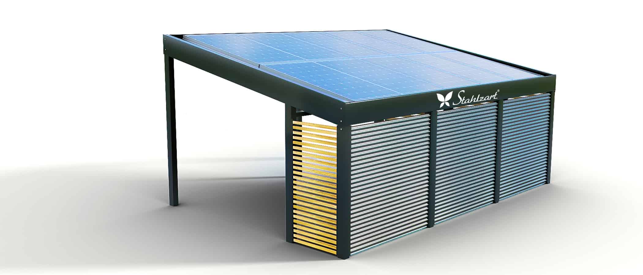 stahlzart-solar-carport-carports-e-fahrzeuge-solaranlage-strom-solarcarport-e-auto-kosten-30-jahre-carportdach-photovoltaik-schraegdach-stahlblech-seitenwand-vorteile-fragen-holz-metall-stahl