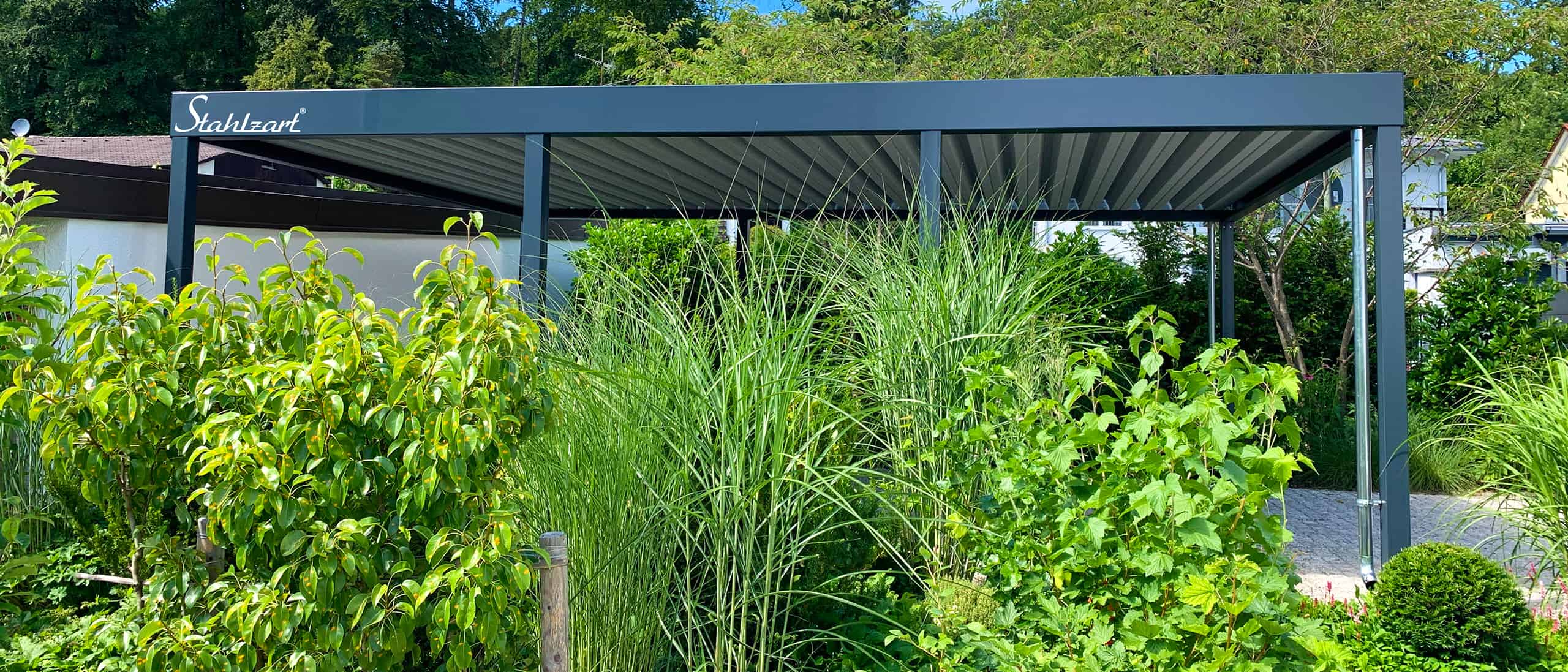 carport-doppelcarport-metall-stahl-dach-baugenehmigung-freistehend-offen-modern-anthrazit-design-carports-flachdach-nach-mass-metallcarport-stahlcarport-stahlzart