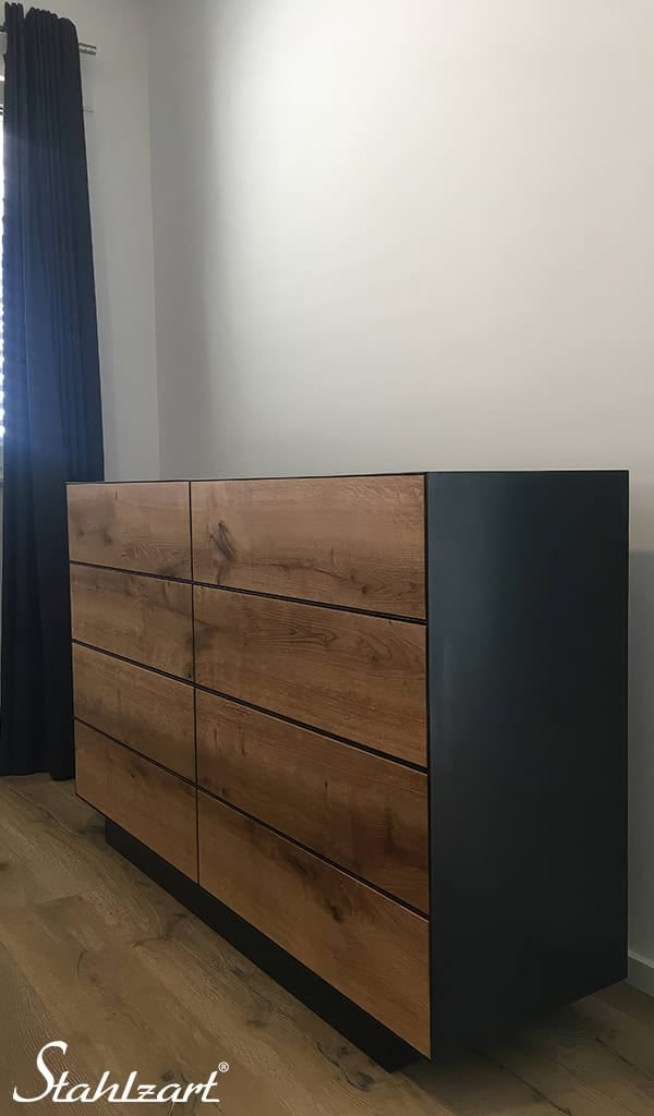sideboard-weiss-holz-schwarz-eiche-tv-breit-metall-wohnzimmer-modern-grau-massiv-kueche-flur-industrial-design-extravagant-kommode-schlafzimmer-stahlzart