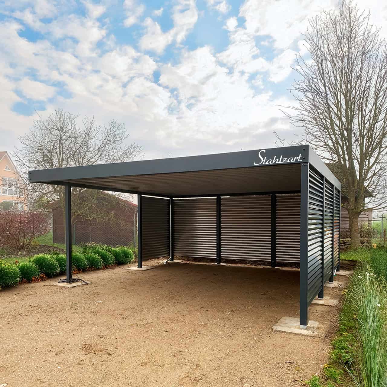 doppelcarport-riesa-carport-stahlcarport-metallcarport-stahl-metall-anthrazit-modern-design-flachdach-mit-blechwelle-verkleidung-fuer-2-autos-online-konfigurator-stahlzart doppelcarport-riesa-carport-stahlcarport-metallcarport-stahl-metall-anthrazit-modern-design-flachdach-mit-blechwelle-verkleidung-fuer-2-autos-online-konfigurator-stahlzart