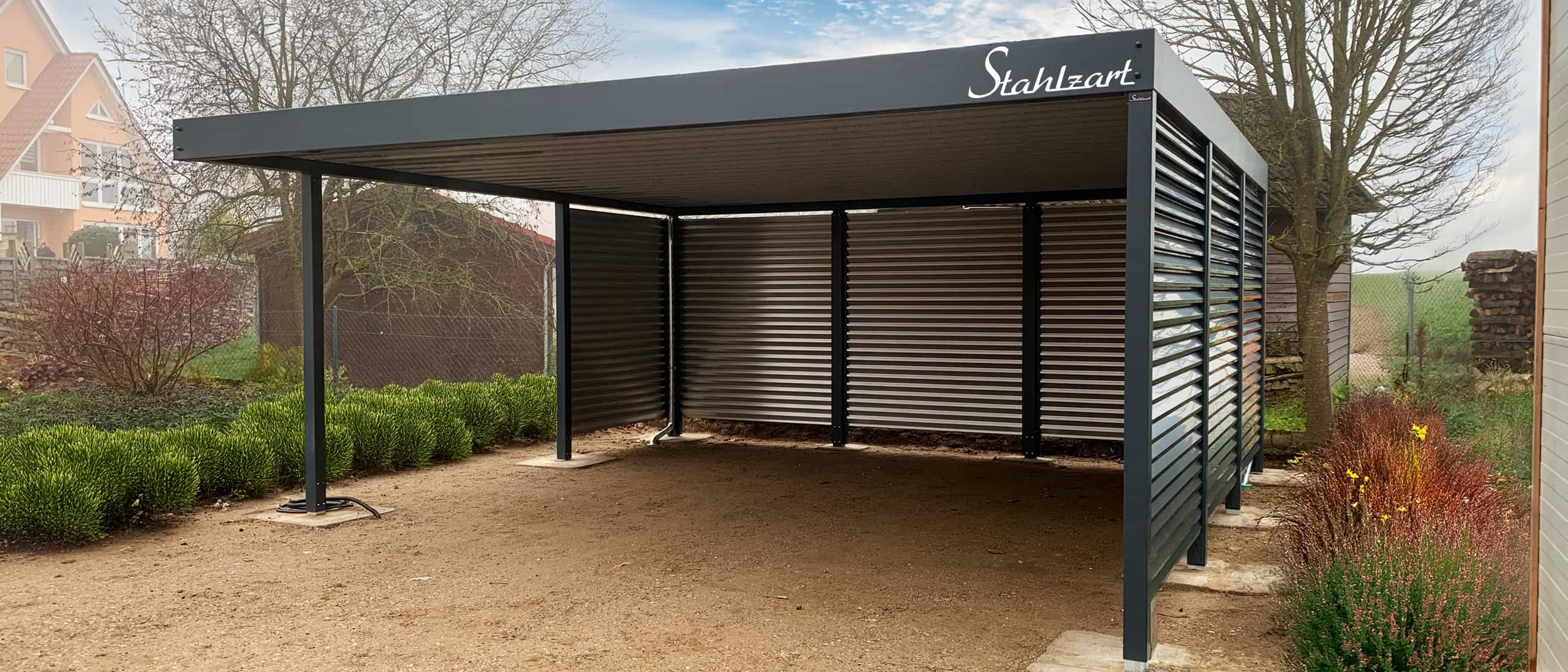 doppelcarport-riesa-carport-stahlcarport-metallcarport-stahl-metall-anthrazit-modern-design-flachdach-mit-blechwelle-wand-fuer-2-autos-online-konfigurieren-stahlzart doppelcarport-riesa-carport-stahlcarport-metallcarport-stahl-metall-anthrazit-modern-design-flachdach-mit-blechwelle-wand-fuer-2-autos-online-konfigurieren-stahlzart